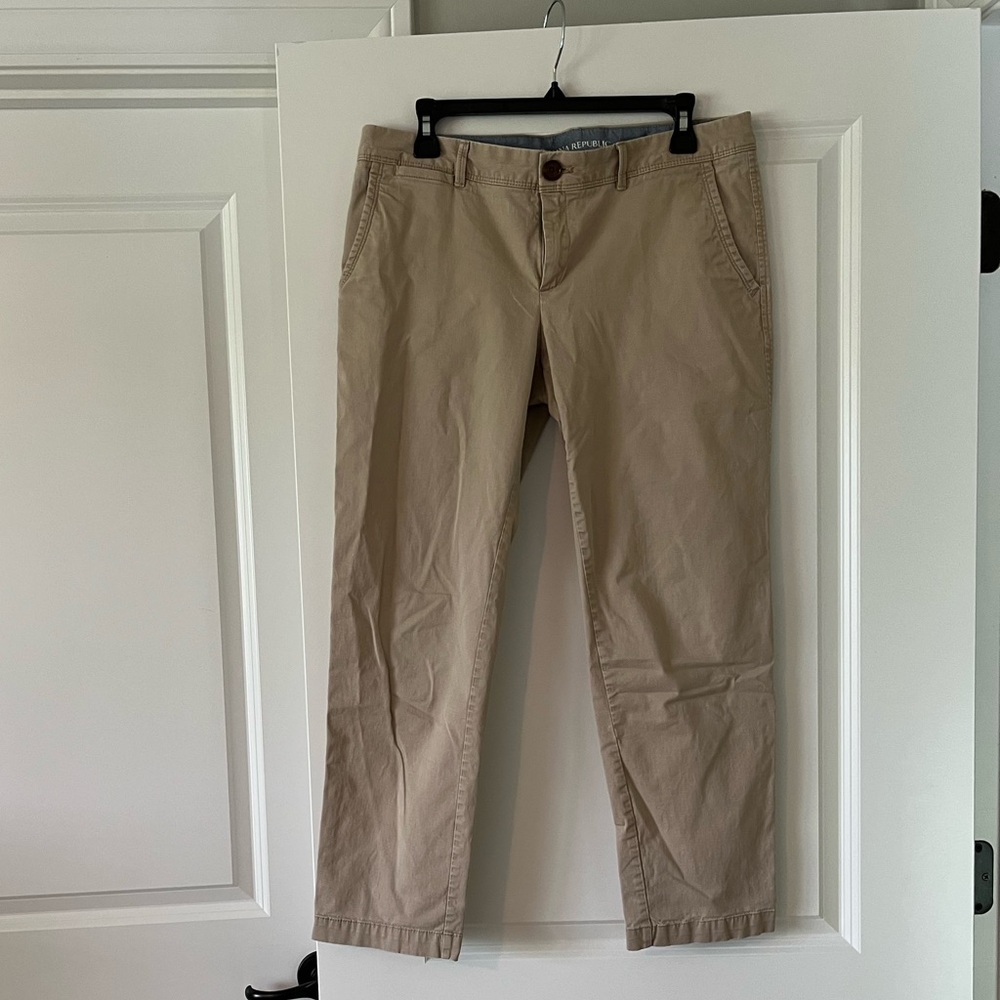 Banana Republic women’s city chino cropped pant